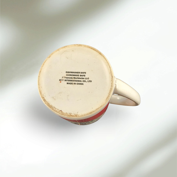 Snoopy Valentine's Day Mug, Peanuts Worldwide Tall Coffee Tea Cup Collectable - Picture 4 of 4